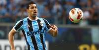 <p>Andr&eacute; Santos &eacute; refor&ccedil;o do Flamengo</p>  Foto: Lucas Uebel/Grêmio FBPA  / Divulgação