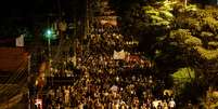 <p>A multidão que encarou o trajeto Largo da Batata, Ponte Octávio Frias de Oliveira e avenida Paulista permaneceu pacífica e multi-temática</p>  Foto: Fernando Borges / Terra