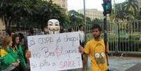 <p>Belo Horizonte teve novos protestos contra a Copa do Mundo</p>  Foto: Diego Garcia / Terra