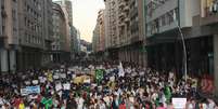 <p>Protesto em Niterói fechou a ponte que dá acesso à capital do Rio de Janeiro</p>  Foto: Celso Barbosa / Futura Press