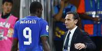 <p>Prandelli disse que Itália ficou "sem combustível" durante o jogo</p>  Foto: Marcelo Pereira / Terra