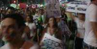 Mais de cem mil pessoas marcharam pelas principais ruas de Vitória, no Espírito Santo  Foto: Acácio Rodrigues / Especial para Terra