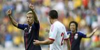 <p>Jogadores japoneses ganharam experiência na disputa da Copa das Confederações</p>  Foto: Reuters