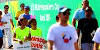 <p>Torcedores chegando ao Estádio do Castelão</p>  Foto: Bruno Santos / Terra