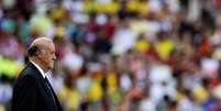 <p>Vicente del Bosque lembrou da final da Eurocopa contra a Itália</p>  Foto: Bruno Santos / Terra