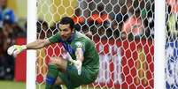 <p>Buffon indica receita complicada para vencer Espanha na semifinal</p>  Foto: Marcelo Pereira / Terra