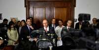 <p>O governador Geraldo Alckmin,dá entrevista coletiva e anuncia o cancelamento do aumento dos pedágios</p>  Foto: Fernando Borges / Terra