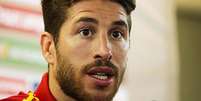 <p>O zagueiro Sergio Ramos falou sobre as supostas festas espanholas</p>  Foto: Bruno Santos/Terra