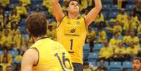 <p>Bruninho fez cr&iacute;ticas ao desempenho da Sele&ccedil;&atilde;o no Ibierapuera</p>  Foto: FIVB / Divulgação