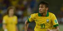 Neymar foi eleito o melhor em campo da final contra a Espanha e faturou a Bola de Ouro da Copa das Confederações  Foto: Daniel Ramalho / Terra