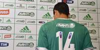 Kardec escolheu usar a camisa 14 em sua passagem pelo Palmeiras  Foto: Mauro Horita/Agif / Gazeta Press