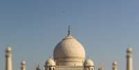 <p>Taj Mahal, na Índia</p>  Foto: Getty Images