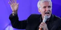 James Cameron fala durante o primeiro dia do festival de tecnologia TAGDF, na Cidade do México  Foto: EFE