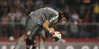 C&aacute;ssio falhou e permitiu o gol de Alo&iacute;sio no in&iacute;cio do segundo tempo  Foto: Eduardo Viana / Ag&ecirc;ncia Lance