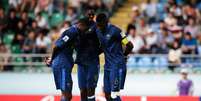 <p>Franceses n&atilde;o tiveram dificuldades contra o Uzbequist&atilde;o</p>  Foto: Getty Images 