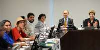 Presidente Dilma Rousseff recebe representantes de movimentos do campo  Foto: Fábio Rodrigues Pozzebom / Agência Brasil