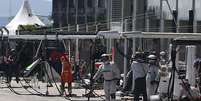 <p>Organizadores querem evitar repeti&ccedil;&atilde;o de acidente ocorrido no GP da Alemanha (foto)</p>  Foto: AP