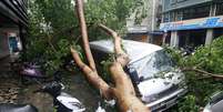 Tufão causou grandes danos em Taiwan  Foto: Reuters