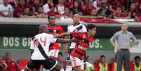 <p>Vasco jogou contra o Flamengo em Brasília recentemente</p>  Foto: Francisco Stuckert / Agência Lance