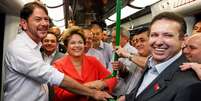 <p>Dilma também inaugurou duas estações de metrô em Fortaleza</p><p> </p>  Foto: Roberto Stuckert Filho / PR / Agência Brasil