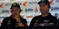 <p>Peterhansel e Cottret defendem o t&iacute;tulo conquistado em 2012</p>  Foto: Emanuel Colombari / Terra