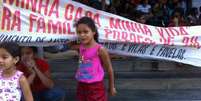 <p>Grupo de sem-teto ocupa a prefeitura de Belo Horizonte em protesto por diálogo com o prefeito, Marcio Lacerda</p>  Foto: Ney Rubens / Especial para Terra