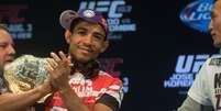 <p>Jos&eacute; Aldo &eacute; o &uacute;nico brasileiro que atualmente det&eacute;m um cintur&atilde;o do UFC</p>  Foto: Mauro Pimentel / Terra