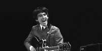 George Harrison durante show em Washington  Foto: AP