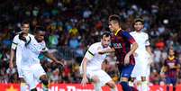 <p>Santos solicitou adiamento das partidas para jogar contra o Barcelona, válida pelo Joan Gamper, mas terá "maratona" no Brasileiro</p>  Foto: Getty Images 