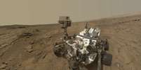 <p>Imagem mostra a Sonda Curiosity, que chegou em Marte há um ano</p>  Foto: Reuters