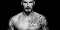 David Beckham, símbolo sexual para as mulheres, já posou para campanha de cueca slip  Foto: Divulgação