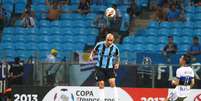 <p>Cris perdeu espa&ccedil;o no Gr&ecirc;mio ap&oacute;s seguidas falhas</p>  Foto: Lucas Uebel/Grêmio FBPA / Divulgação