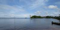 Projeto prevê instalação de estaleiros de navios de médio e grande porte em área do rio Amazonas  Foto: Elaíze Farias / Agência Pública