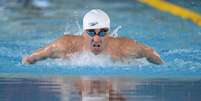 <p>Benoit Huot&nbsp;se sagrou campe&atilde;o dos 200 m medley S10, vencendo o brasileiro Andr&eacute; Brasil, um de seus maiores rivais dentro d&rsquo;&aacute;gua</p>  Foto: Getty Images 