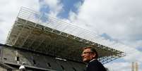 <p>Secret&aacute;rio da Fifa elogiou bastante o futuro est&aacute;dio do Corinthians</p>  Foto: L&eacute;o Pinheiro / Futura Press