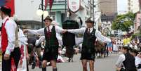 <p>Blumenau, em Santa Catarina, tem a maior Oktoberfest brasileira</p>  Foto: Vitor Pamplona / Flickr