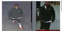 Montagem de frames de v&iacute;deo mostram os supostos agressores   Foto: Reprodu&ccedil;&atilde;o