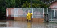 Cidades da região metropolitana registram alagamentos por causa da chuva que atinge o Rio Grande do Sul desde quinta-feira  Foto: Marcio Rodrigues / Futura Press