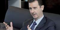 Jornal divulgou fotos de Assad durante entrevista  Foto: EFE