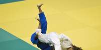 <p>Rafaela Silva venceu tr&ecirc;s lutas e encara a atual l&iacute;der do ranking mundial na semifinal do Mundial de jud&ocirc;</p>  Foto: Marcio Rodrigues/MPIX/Fotocom / Divulga&ccedil;&atilde;o