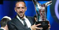 <p>Franck Ribéry venceu tudo com o Bayern em 2012/13</p>  Foto: AP