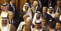 Ministros das Relações Exteriores da Liga Árabe se reúnem no Cairo  Foto: Reuters