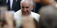 "Não à guerra!", declarou em um apelo solene o papa Francisco  Foto: Reuters