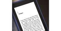 Novo Kindle Paperwhite tem luz de fundo e maior contraste, segundo fabricante  Foto: Divulgação