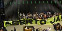 <p>Frente Parlamentar pedia aprovação da PEC do Voto Aberto no plenário</p>  Foto: Valter Campanato / Agência Brasil