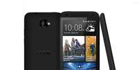 HTC Desire 601 &eacute; o smartphone intermedi&aacute;rio anunciado hoje, e deve chegar &agrave;s lojas tamb&eacute;m em meados de outubro  Foto: Divulga&ccedil;&atilde;o