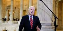 John McCain em entrevista para a TV  Foto: AP
