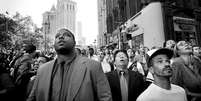 Patrick Witty fotografou a reação dos moradores de Nova York no dia 11 de setembro de 2001  Foto: Twitter / Reprodução