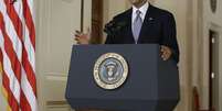 "Não vou colocar soldados em terra na Síria", disse Obama  Foto: AP