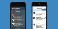 No iOS 7, o assistente de voz Siri agora faz buscas no Twitter  Foto: Divulga&ccedil;&atilde;o